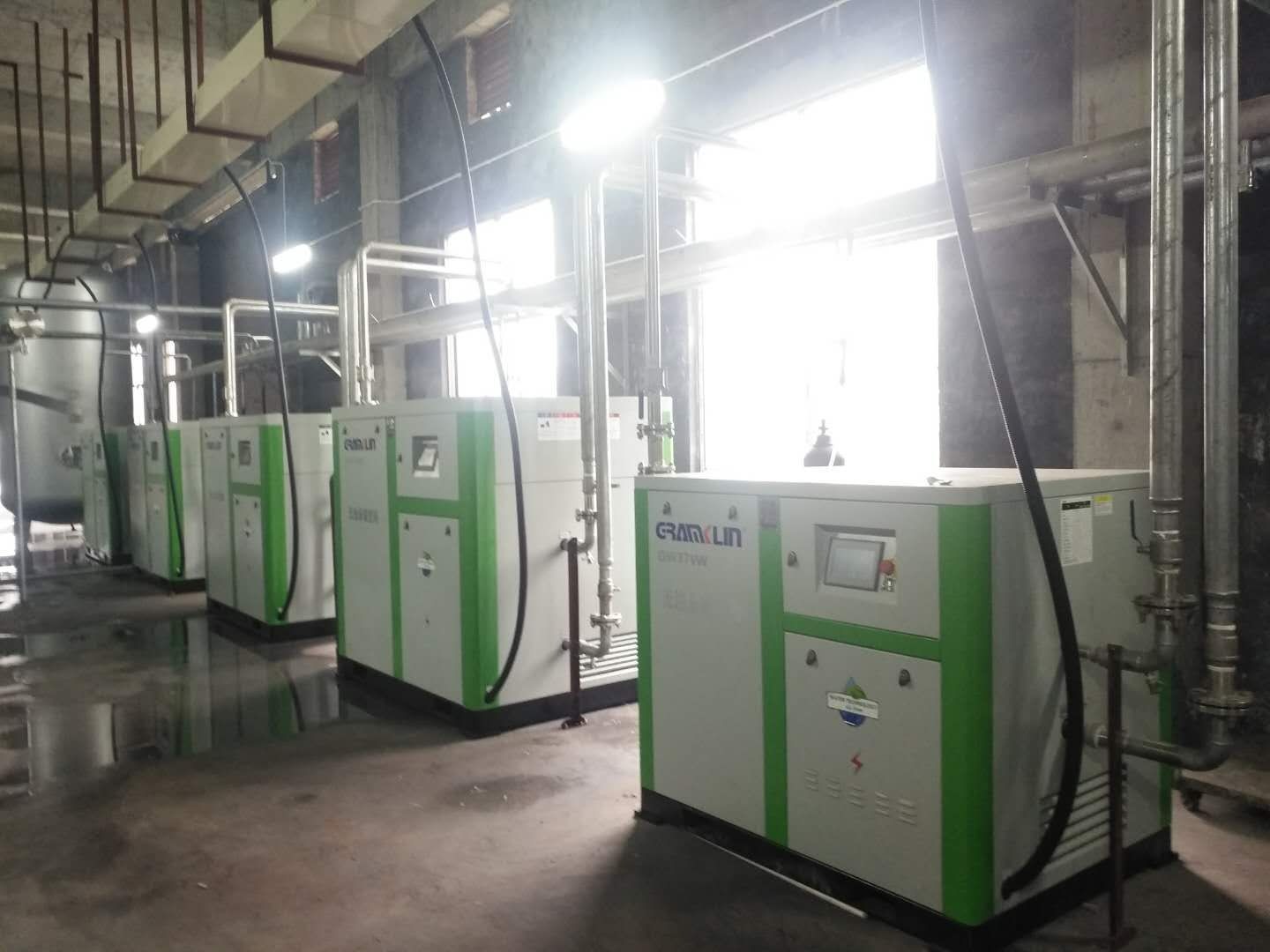 Intelligent Variable Frequency Water Lubricating Oil-Free Screw Compressor GW Series