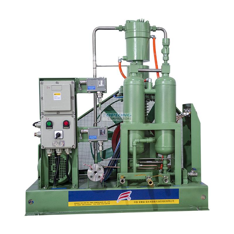 As the core equipment in the hydrogenation station, the compressor plays an important role in hydrogen pressurization As the core equipment in the hydrogenation station, the compressor plays an important role in hydrogen pressurization