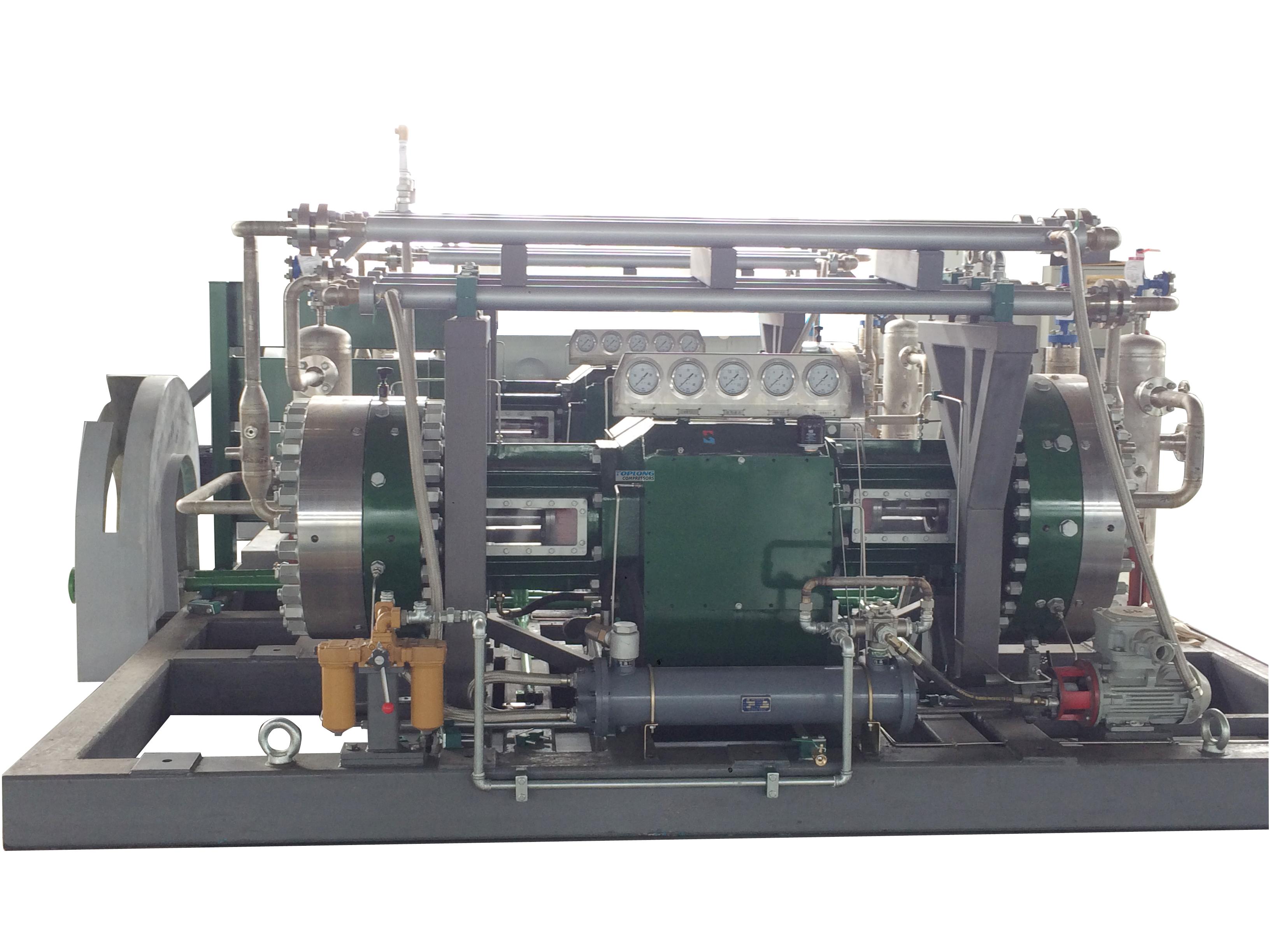 Do you know the working cycle process of the diaphragm compressor?