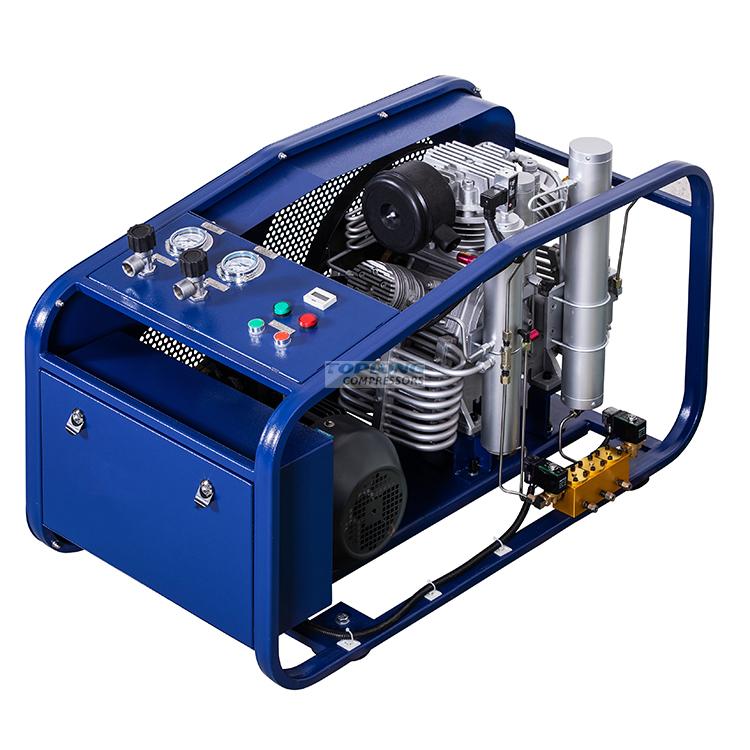 Compressor workflow of the air compressor