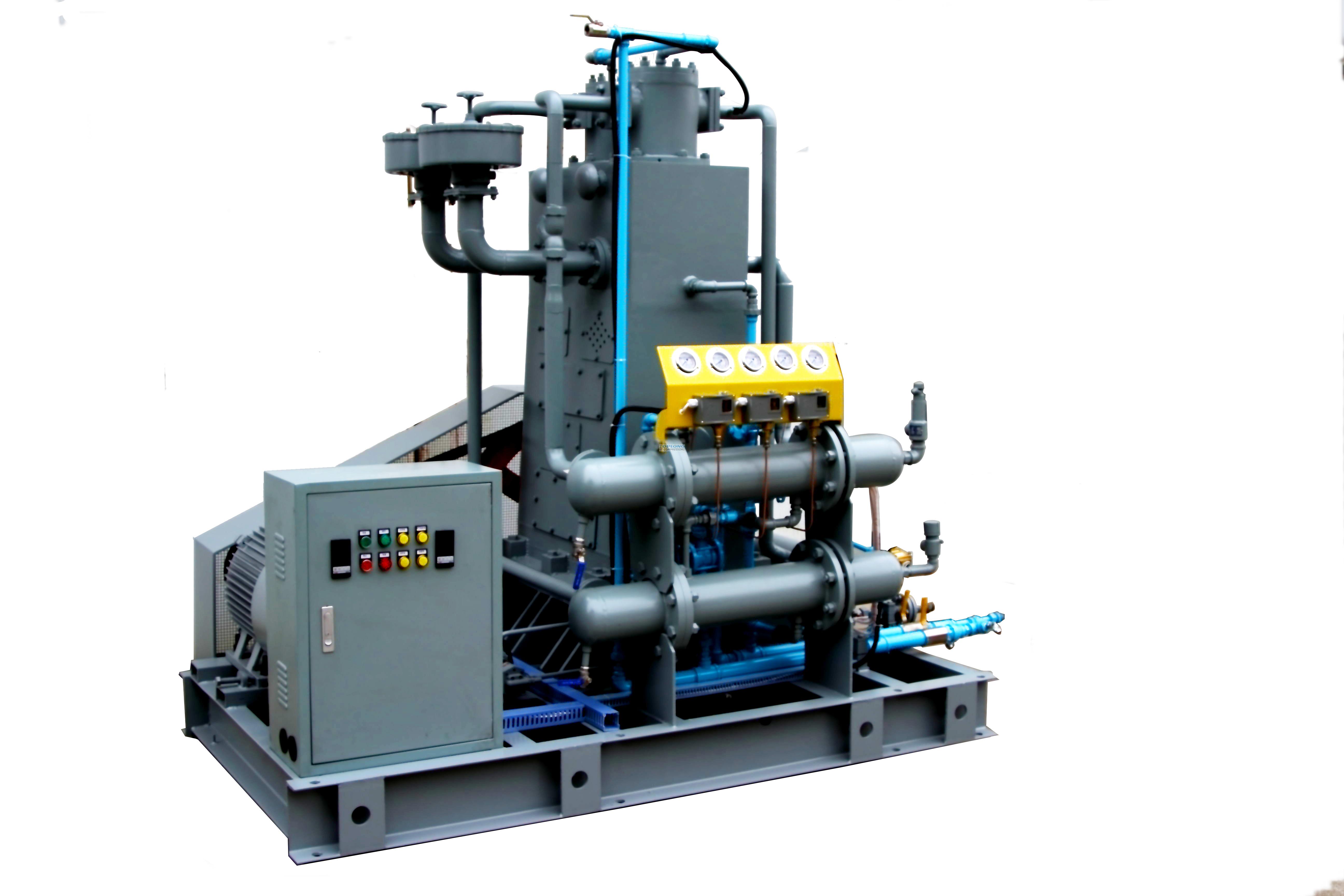 The main reason for the low pressure of the companion gas compressor system
