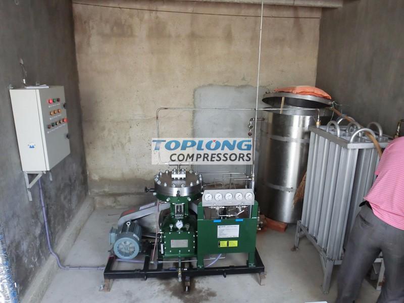 10m3 high pressure industrial nitrogen membrane compressor