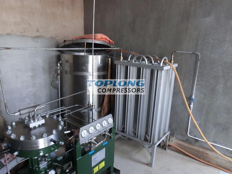 10m3 high pressure industrial nitrogen membrane compressor