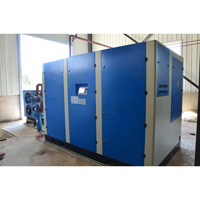 132kw Oil lubricated Pet bottle blowing screw air compressor