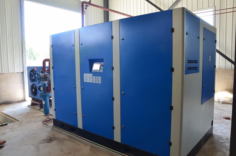 160kw 40bar Oil lubricated Pet bottle blowing screw air compressor