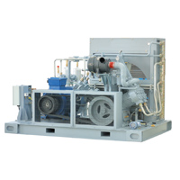 Gas pipe testing high pressure nitrogen compressor 35Mpa