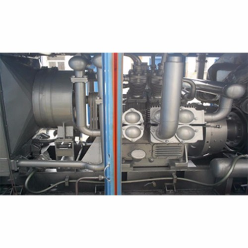 High pressure diesel engine air compressor 25Mpa