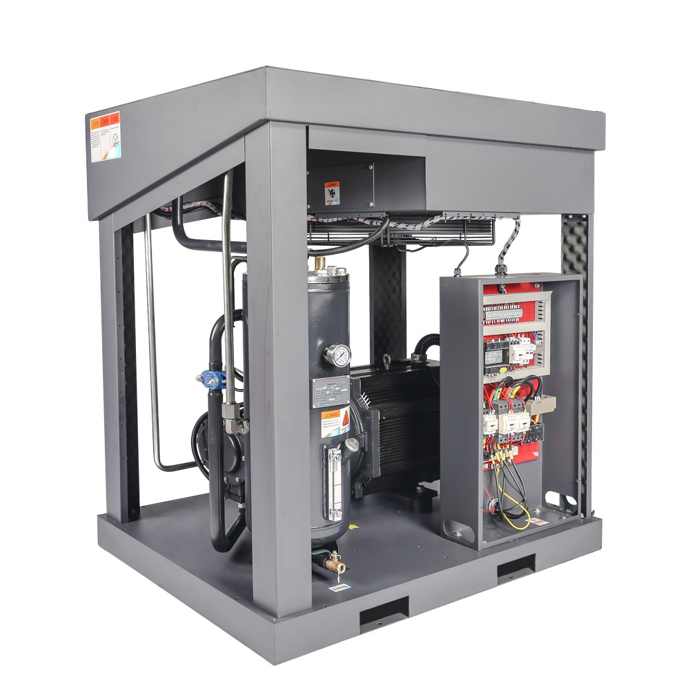 Oil lubricate screw air compressor series 