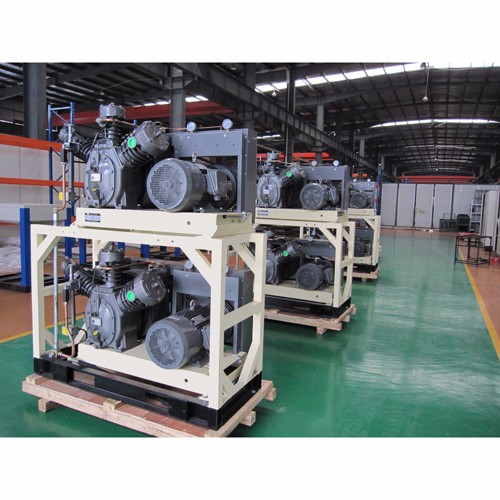 Oil lubricated Pet bottle blowing air compressor H3W-3 30bar