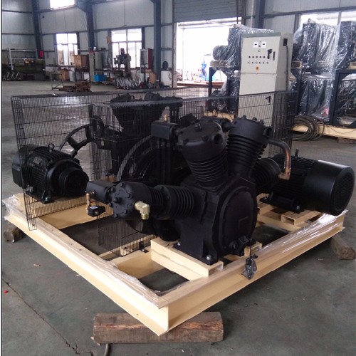Oil lubricated Pet bottle blowing air compressor H3W-3 30bar