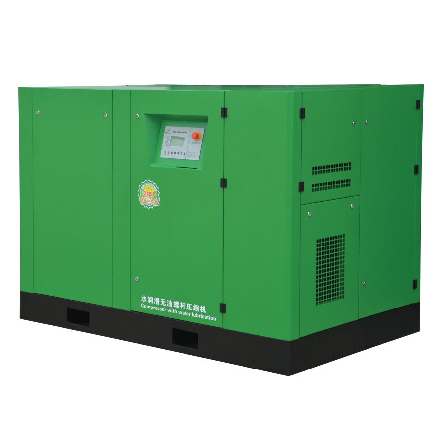 Smart Energy-Saving Water Lubricating Oil-Free Screw Compressor