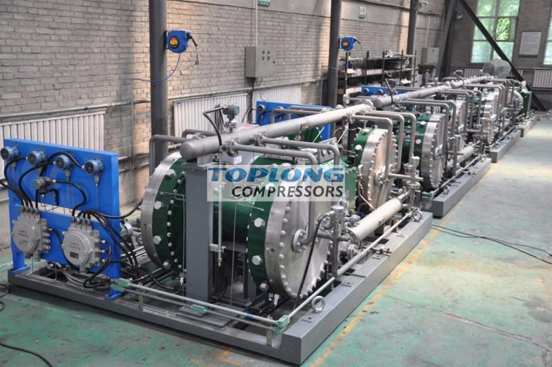 industrial oil free diaphragm carbon dioxide compressor extraction