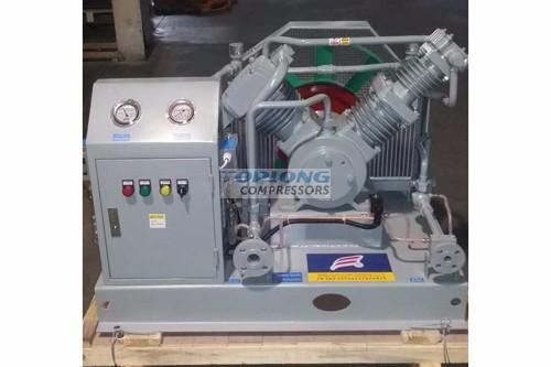 oil free high pressure recovery argon compressor in car