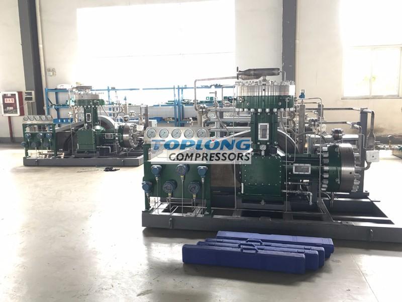 high pressure oil free nitrogen diaphragm compressor for cylinder filling