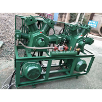 Compresseur d'air de soufflage de bouteilles Pet lubrifié à l'huile avec plaque de base 30 bars Compresseur d'air de soufflage de bouteilles Pet lubrifié à l'huile avec plaque de base 30 bars