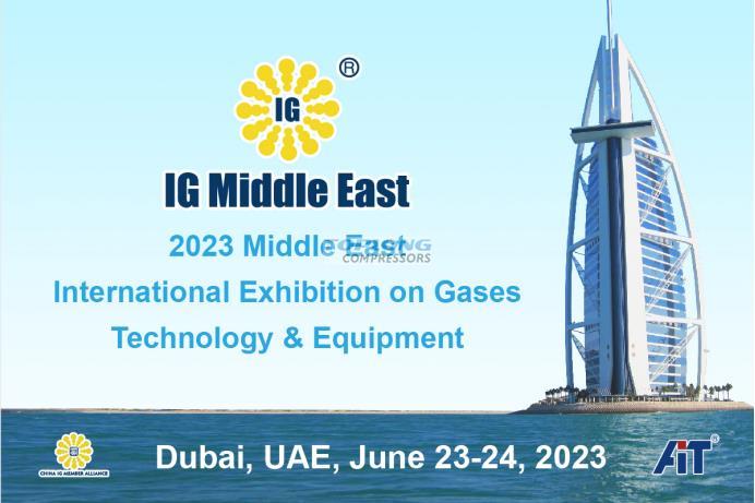 IG, Medio Oriente, 23-24 giugno 2023, Fiera Dubai Industrial Gases Technology & Equipment