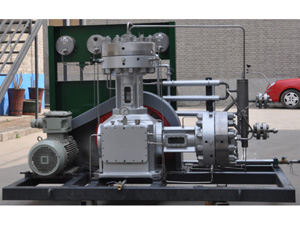 Compressore a membrana di idrogeno a due stadi ad alta pressione senza olio Compressore a membrana di idrogeno a due stadi ad alta pressione senza olio