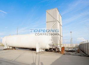Horizontal natural gas cryogenic storage tanks Horizontal natural gas cryogenic storage tanks